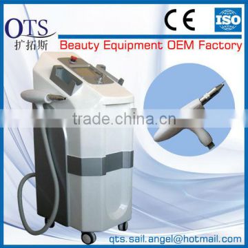 long pulse plus IR laser and RF and black doll for beatuy hair removal skin