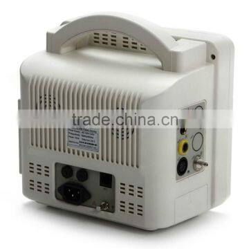 Low Cheap Portable 6 Parameter ECG/NIBP/SPO2/PR/TEM/REP 8-inch Patient Monitor With Optional Printer CE/ISO photo-4