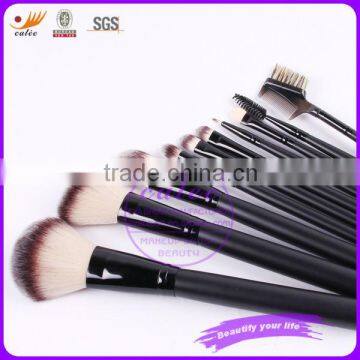 10pcs natural wooden handle makeup brushes free samples