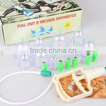 Chinese cupping set silicone / suction cup therapy