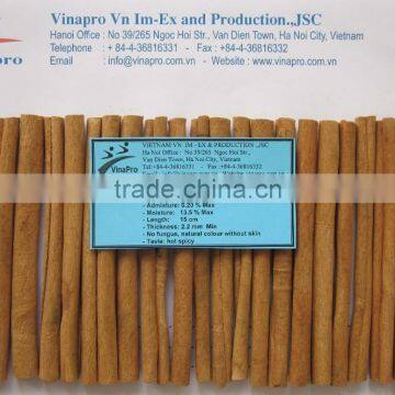 VIETNAMESE SUPPLIER OF HIGH QUALITY CIGARETTE CINNAMON / CASSIA