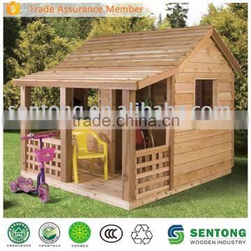 2016 Hot Sale Kids Outdoor Wooden Playhouse