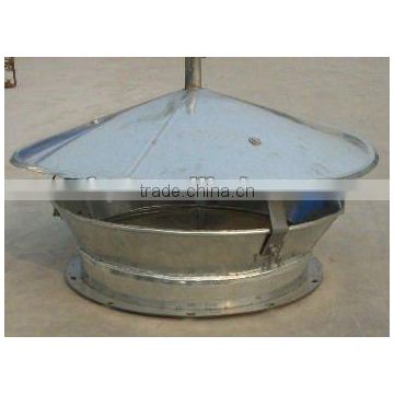 Galvanized steel ventilationg round roof cowl