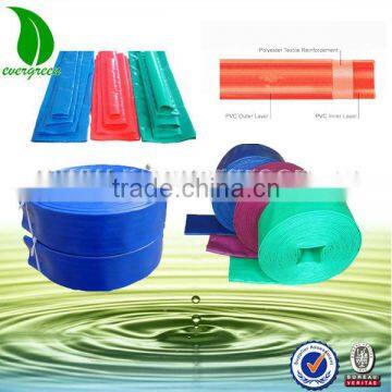 Water Pump Layflat PVC Water Delivery Hose-Discharge Pipe Pump Lay Flat Irrigation