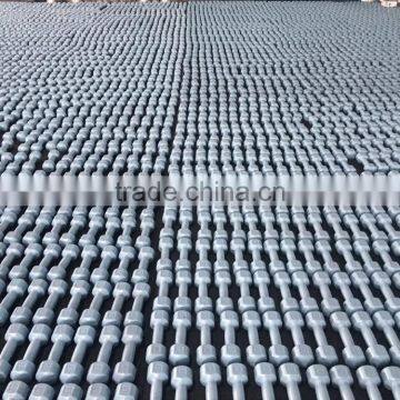 SANHONG Manufacture High Quality Plastic Dumbell Set With Rack