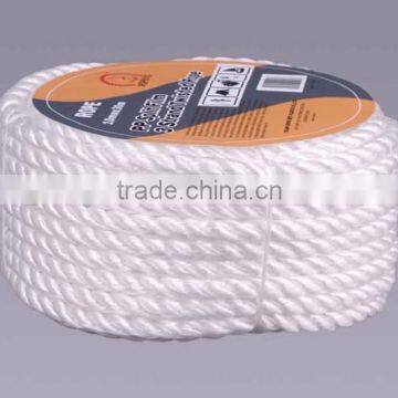 3-strand polypropylene twisted marine ropes/cord/string