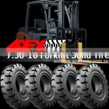 7.50-16 Forklift Solid Tire