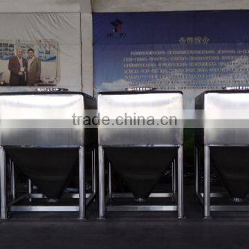 Customized SUS 304 SUS 316L Mixing Square Hopper / Medical Hopper / Conical Hopper photo-3