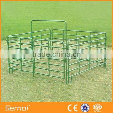 horse paddock fence/pvc horse fence /5-rail horse fence