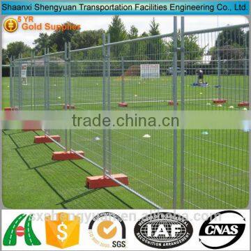 Park and gargen use temporary fence panel with plastic base or metal feet for sale