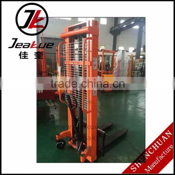 1T 2T Manual stacker forklift