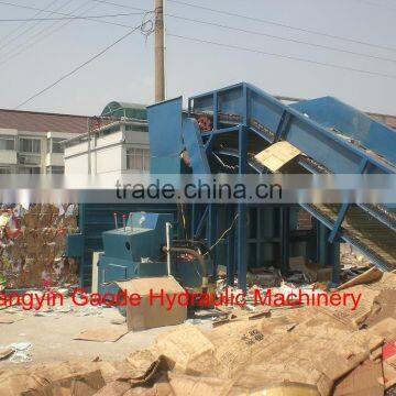 Good Quality Horizontal Waste Paper Baler Machine photo-3