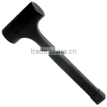 China factory sale black antislip install hammer inelastic sander rubber hammer mallet dead blow