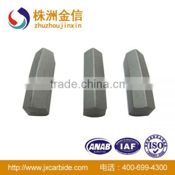 Cemented carbide for rock drilling tools with T40