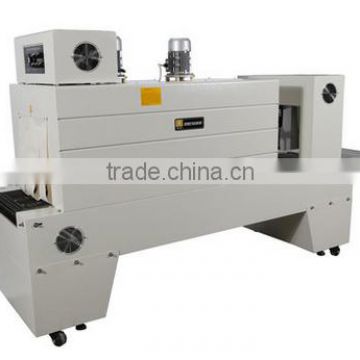 semi automatic shrink film packaging machine for glass win bottles