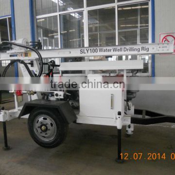 small portable water well drilling rig(CTQ-L100Y)