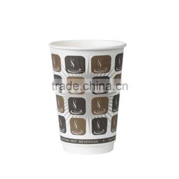 Factory price high quality double wall paper coffee cups