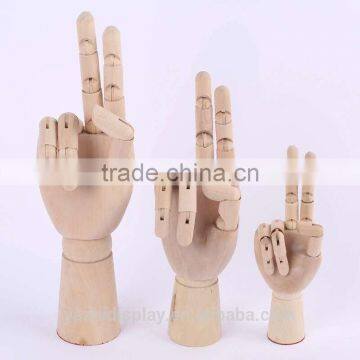 High quality wooden mannequin hand arm for window display