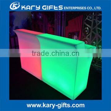 Commercial LED Furniture Plastic Bar Counter Hookah Furniture photo-4