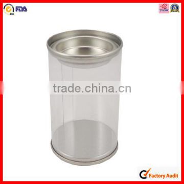 custom wholesale pvc clear tube packaging in packaging boxes