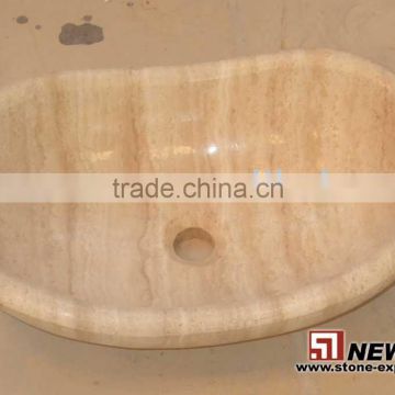 travertine bowl stone basin