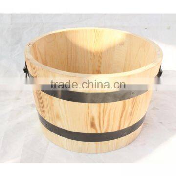 wooden bucket for custom and wholesale