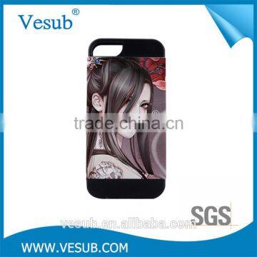 Customized Scratch-resistant Oem High Quality 3d Sublimation Case For Iphone 5 photo-2