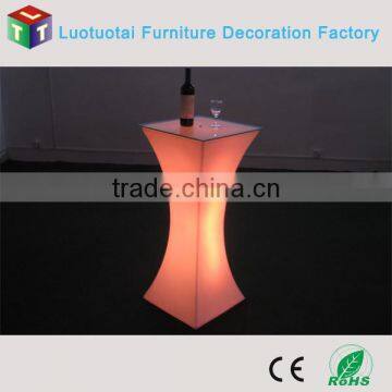 Illuminated Light up High Top Led Tea/coffee/cocktail Table photo-2