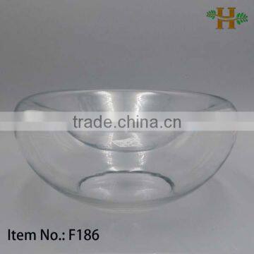 Good Quality Christamas Decoration Clear Large Glass Candle Holder