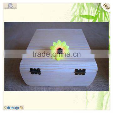 Cheap Curving Hinged Wood Candy Moon Cake Box