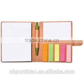 memo pad with pen,sticky notes,self adhesive memo papers