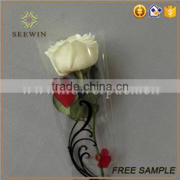 clear bopp film flower packaging flower sleeve