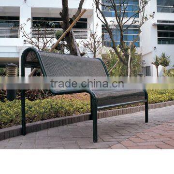 Decorative Comfortable Metal Outdoor Bench photo-3