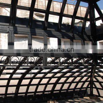 Hot Galvanized Steel Frame Roof Victorian Green House Roof photo-4
