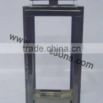 Silver metal lantern for wedding decoration