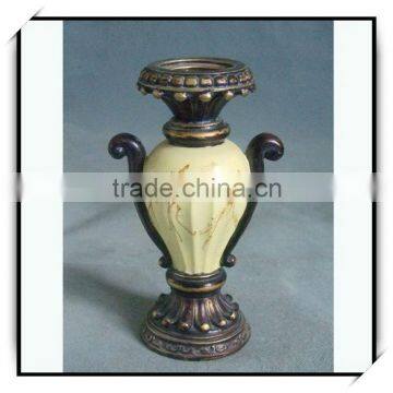 High quality handmade vintage style polyresin church candle holder