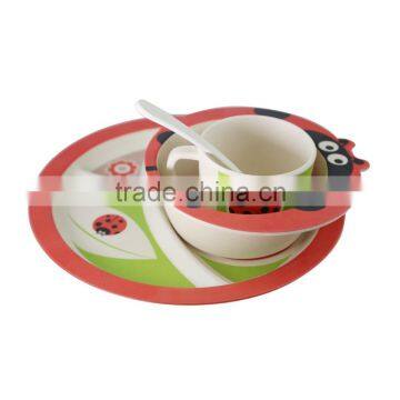 Eco-friendly High Standard Bamboo Fiber Kids Dinnerware Sets photo-2