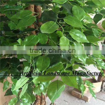 LXY072097 Artificial Ficus Tree,Green Foliage Plant Tree photo-2