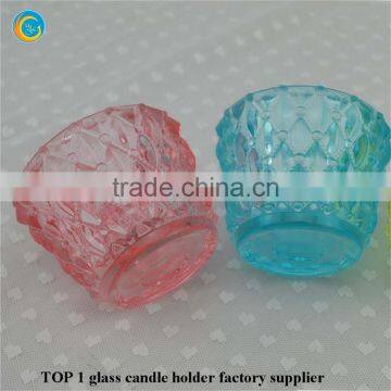 Scented Crystal Candle Coloured Candle in Glass Jar photo-3