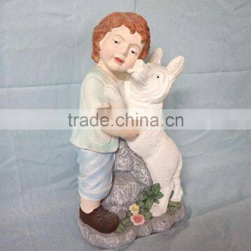 Fiberglass Colorful Statue Garden Ornament photo-2