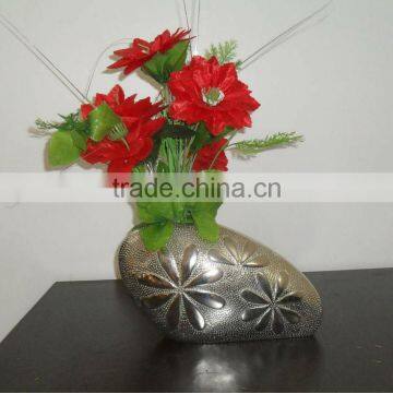 Interior Decoration Aluminium Flower Vases