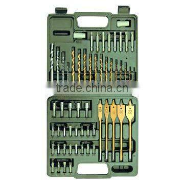 57PCS Drills Bits Set(SCREWDRIVER BIT/HIGH SPEED DRILL BITS/NUT DRIVER)