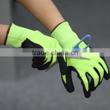 NMSAFETY nitrile coated oil field work glove