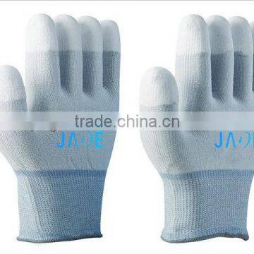 PU Finger Tip Coated Glove , Work Glove , PU Glove