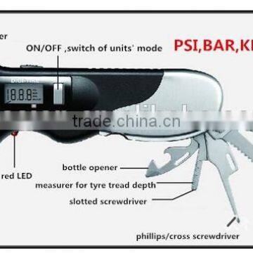 Multifunction Auto Emergency Tools, Safety Hammer & LED Light & Knife photo-3