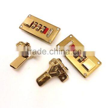 Small Combination Number Lock With Hasp for Pilot Case, Combination Lock With Push Buttom for Suitcase, Right Hand photo-3