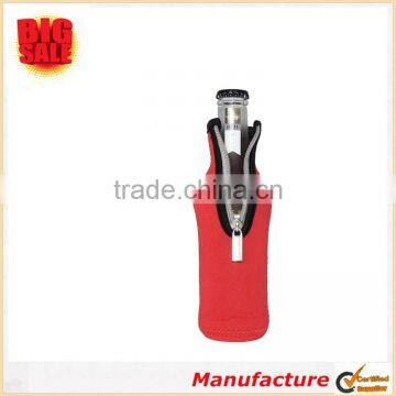 2018 World Cup Cheap Bottle Sleeve Neoprene Collapsible Zipper Bottle Multi-style Beer Cooler for Keep Beer Cider Water Cool photo-5