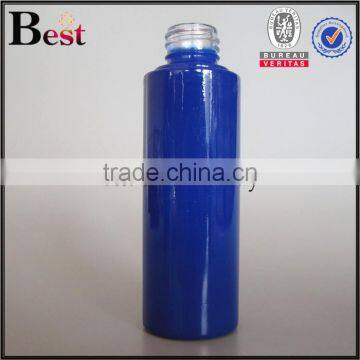 50ml Blue Cosmetic Hot Products Essence Perfume Essential Oil Glass Bottle Matte Silver Aluminum Dropper China Suppliers photo-2