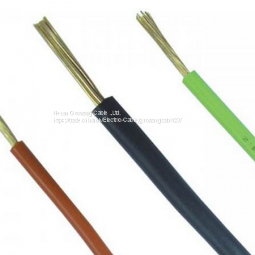 Pvc Cable Flexible Stranded Annealed Copper Class 5 1 Core X 1.5 Mm2 Red Colour H07v K 450 750v