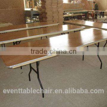 30*72 Rect Alu Table Edge Plywood Folding Banquet Table photo-3